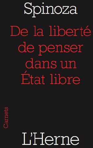 [Mes lectures du moment 01] • De la liberté de penser dans un État libre